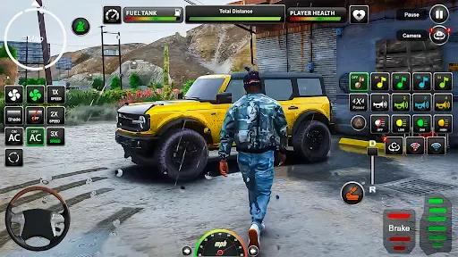 Скриншот 2 — Offroad Mud Jeep Simulator 3d