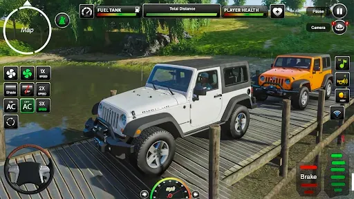 Скриншот 4 — Offroad Mud Jeep Simulator 3d