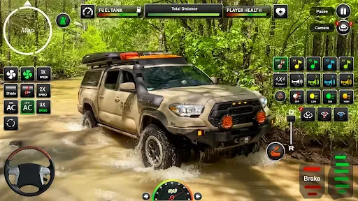 Скриншот 5 — Offroad Mud Jeep Simulator 3d