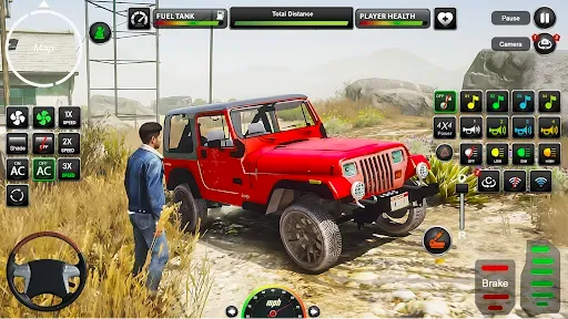 Скриншот 6 — Offroad Mud Jeep Simulator 3d