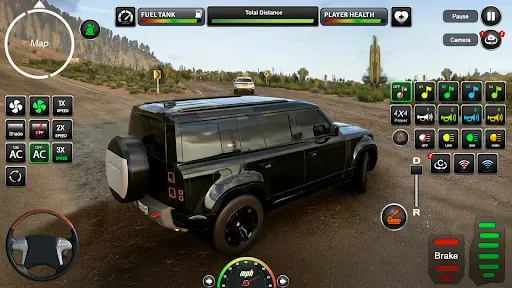 Скриншот 7 — Offroad Mud Jeep Simulator 3d