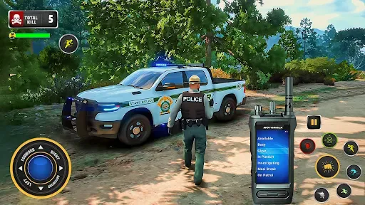 Скриншот 8 — US Police Thief Chase Game 3d