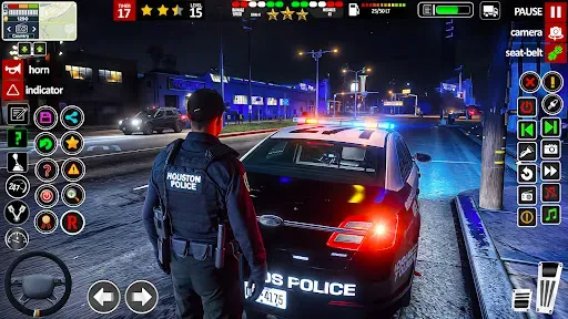 Скриншот 2 — Offline Police Car: Cop Game