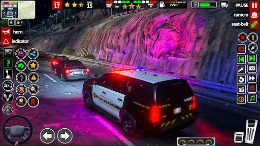 Скриншот 5 — Offline Police Car: Cop Game