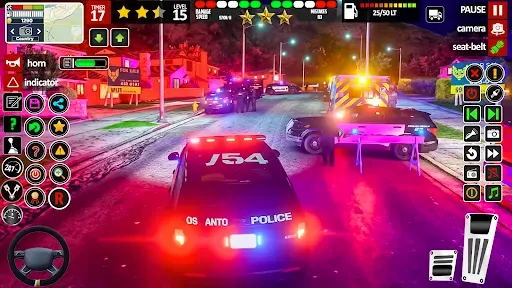 Скриншот 6 — Offline Police Car: Cop Game