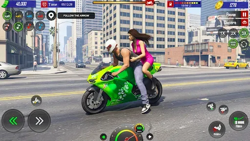 Скриншот 2 — Bike Rider Moto Game Simulator