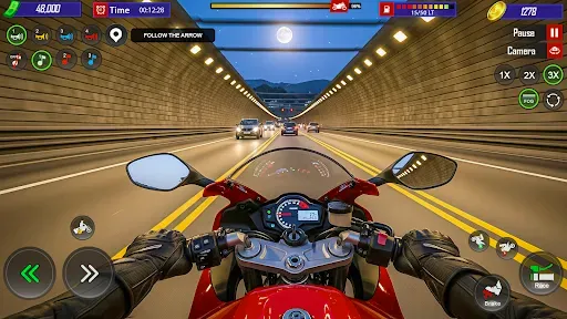 Скриншот 3 — Bike Rider Moto Game Simulator