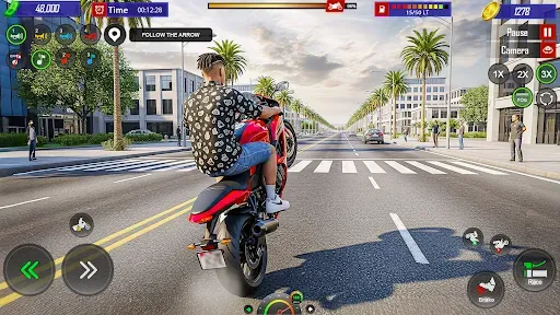 Скриншот 4 — Bike Rider Moto Game Simulator