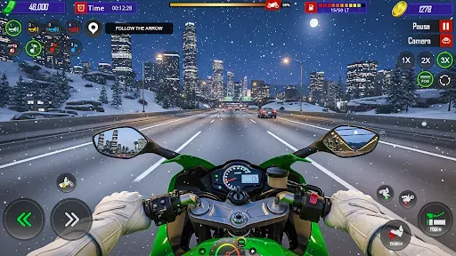 Скриншот 6 — Bike Rider Moto Game Simulator