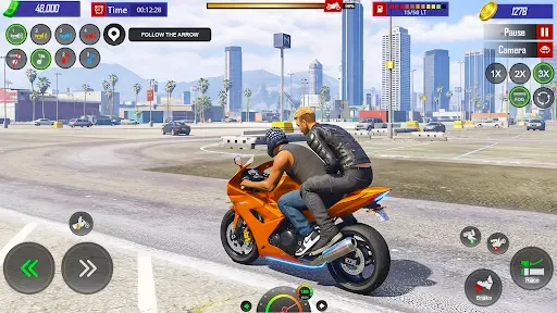Скриншот 7 — Bike Rider Moto Game Simulator