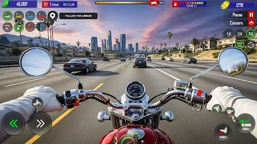 Скриншот 8 — Bike Rider Moto Game Simulator