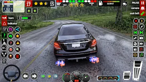 Скриншот 7 — US Driving Car Game: City Car