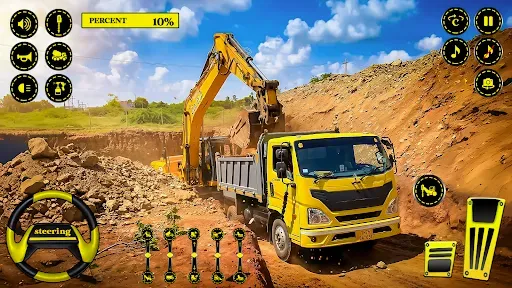 Скриншот 2 — US Road Construction Game 3d