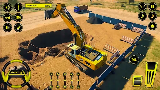 Скриншот 4 — US Road Construction Game 3d