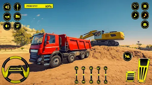 Скриншот 5 — US Road Construction Game 3d