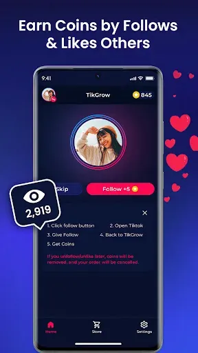 Скриншот 4 — TTBoost: Get Likes & Followers