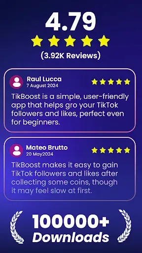Скриншот 7 — TTBoost: Get Likes & Followers