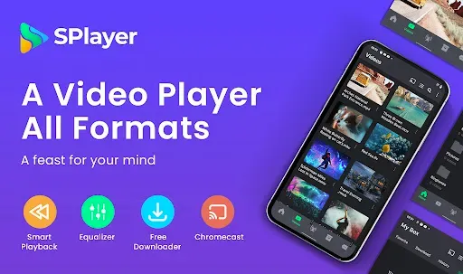 Скриншот 1 — SPlayer - Fast Video Player