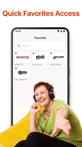 Скриншот 4 — TVLive: Watch Live TV & Movies