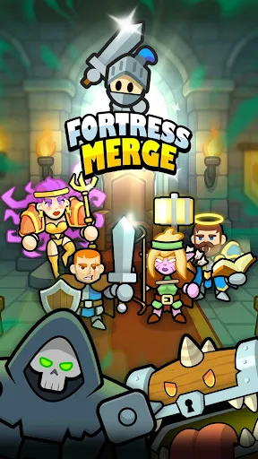 Скриншот 1 — Fortress Merge: Puzzle Defense