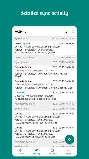 Скриншот 8 — Autosync - File Sync & Backup