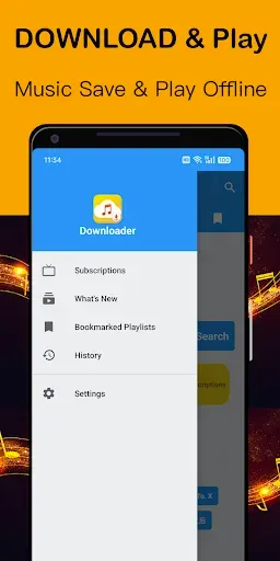Скриншот 4 — Mp3 Music Downloader tubeplay