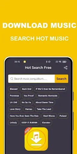 Скриншот 1 — Music Downloader All Mp3 Songs