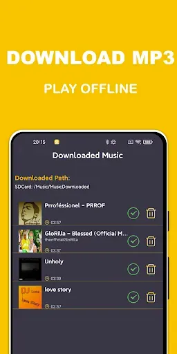 Скриншот 4 — Music Downloader All Mp3 Songs