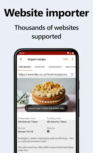 Скриншот 3 — Recipe Keeper