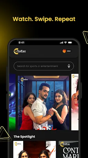 Скриншот 1 — Tuktuki - Indian Short Dramas