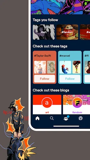 Скриншот 3 — Tumblr — фандом, арт, хаос