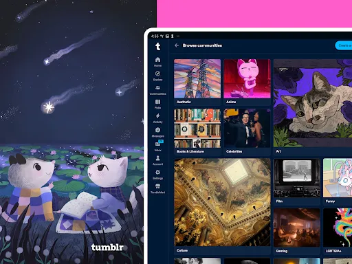 Скриншот 6 — Tumblr — фандом, арт, хаос