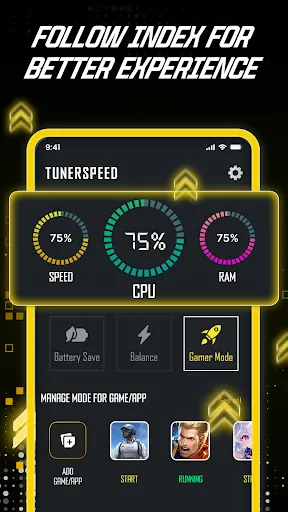 Скриншот 5 — TunerSpeed: Game Mode Manager