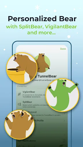 Скриншот 7 — TunnelBear VPN