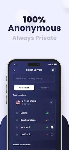 Скриншот 4 — Tunnexa VPN: Fast & Safe Proxy