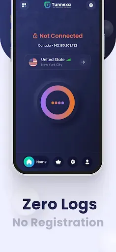 Скриншот 5 — Tunnexa VPN: Fast & Safe Proxy