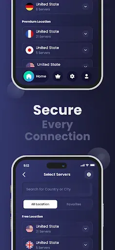 Скриншот 6 — Tunnexa VPN: Fast & Safe Proxy