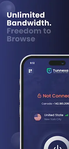 Скриншот 7 — Tunnexa VPN: Fast & Safe Proxy