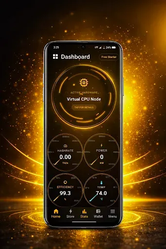 Скриншот 2 — TurboMiner-Bitcoin Miner cloud