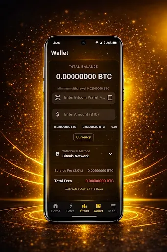 Скриншот 4 — TurboMiner-Bitcoin Miner cloud
