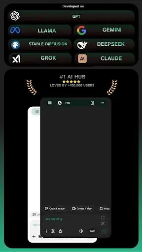 Скриншот 1 — Clever AI Hub - Pro AI Agents