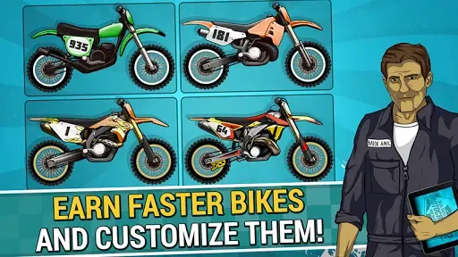 Скриншот 2 — Mad Skills Motocross 2