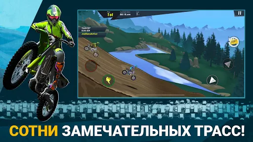 Скриншот 3 — Mad Skills Motocross 3