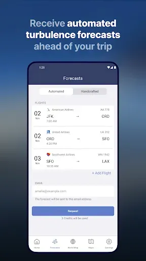 Скриншот 3 — Turbulence Forecast