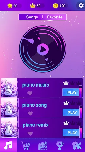 Скриншот 1 — Blackpink - ROSE Piano Tiles