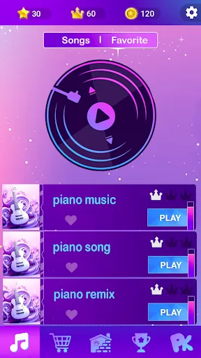 Скриншот 1 — Jungkook - 3D BTS Piano Game