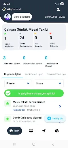 Скриншот 3 — Turkcell EkipMobil