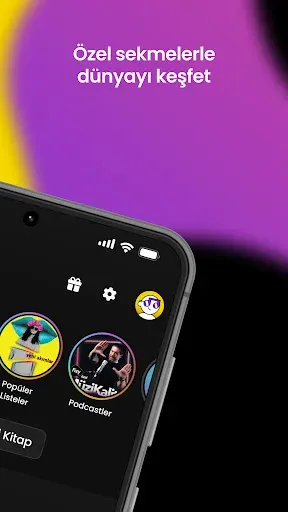 Скриншот 2 — fizy – Музыка & видео