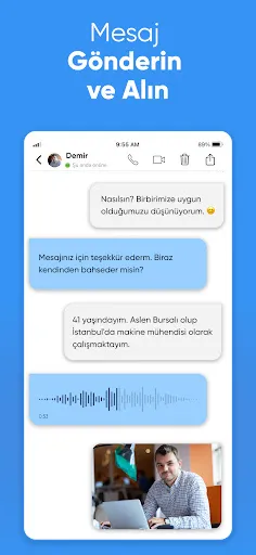 Скриншот 4 — 99Türkiye - Chat, Sohbet