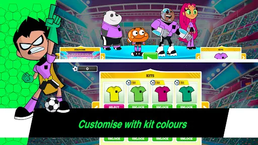 Скриншот 4 — Toon Cup - Football Game